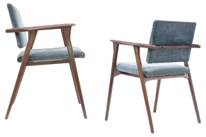 Set of Rosewood Luisa Chairs by Franco Albini, 1950s