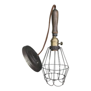 Industrial Caged Pendant Light
