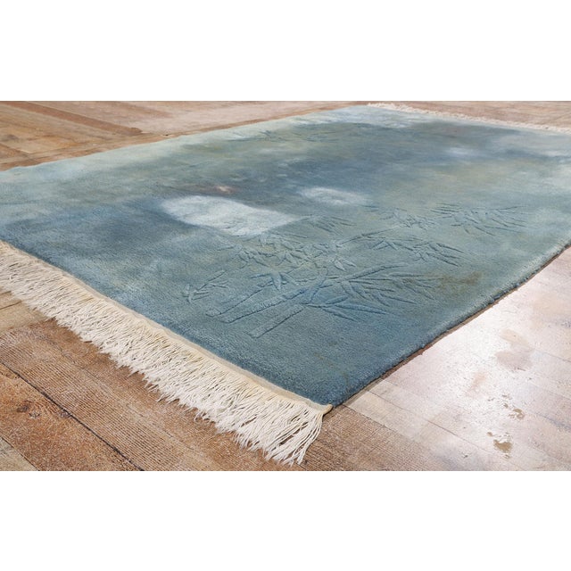 Vintage Chinese Art Deco Rug, 06'01 X 08'05 For Sale - Image 9 of 10