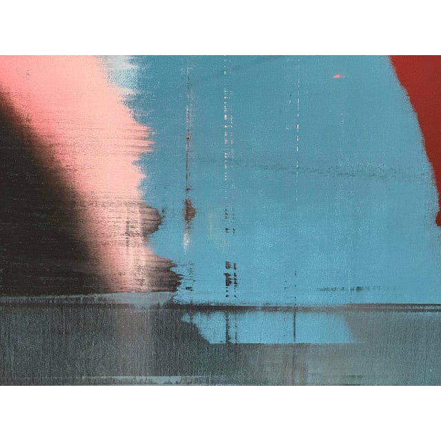 Philip Buller “Red Sash 2” Oil on Linen, Circa 2006 For Sale - Image 9 of 12