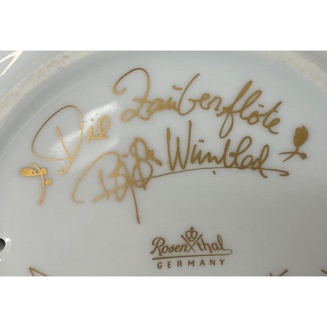 Rosenthal Vintage The Magic Flute Rosenthal Ashtray For Sale - Image 4 of 10
