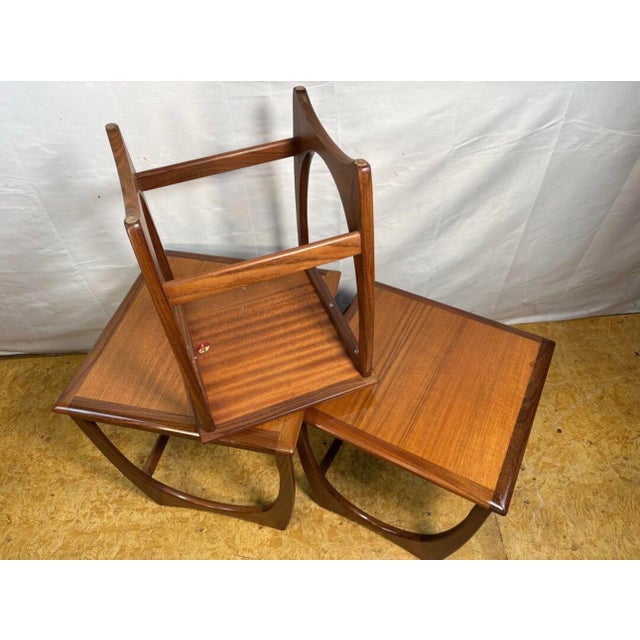 Mid- Century Teak Nest of Tables from G Plan, 1960, Set of 3 For Sale - Image 10 of 13