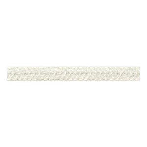 Schumacher Francoise Linen Braid in Blanc