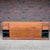 American Studio Robert Whitley Studio Credenza – Mixed Wood W/ Teal Interior, Sculptural Case and Pulls Finished on Both Sides For Sale In Cleveland - Image 6 of 12