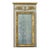 French 19th Century Empire Painted & Gilt Trumeau Mirror For Sale