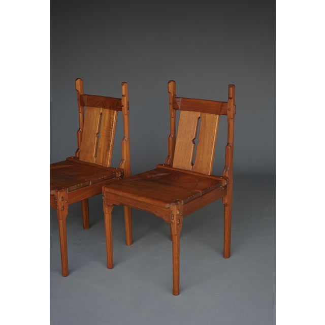Dutch Traditionalist Amsterdam School Side Chairs by Alexander Kropholler, 1930s, Set of 2 For Sale - Image 10 of 18