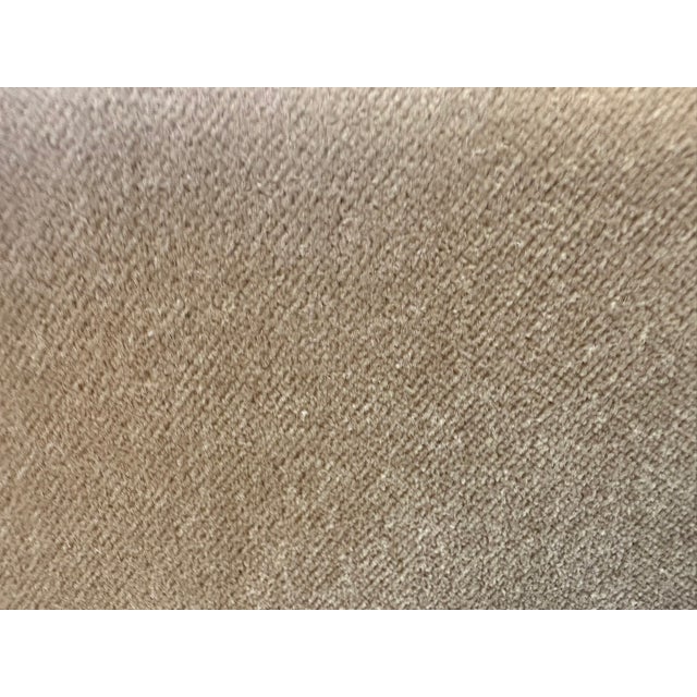 Rh Valentina Upholstered Bed — Queen | Camel Performance Velvet For Sale - Image 17 of 18