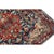 Antique Distressed Persian Tabriz-Style Navy & Red Floral Rug For Sale - Image 6 of 7