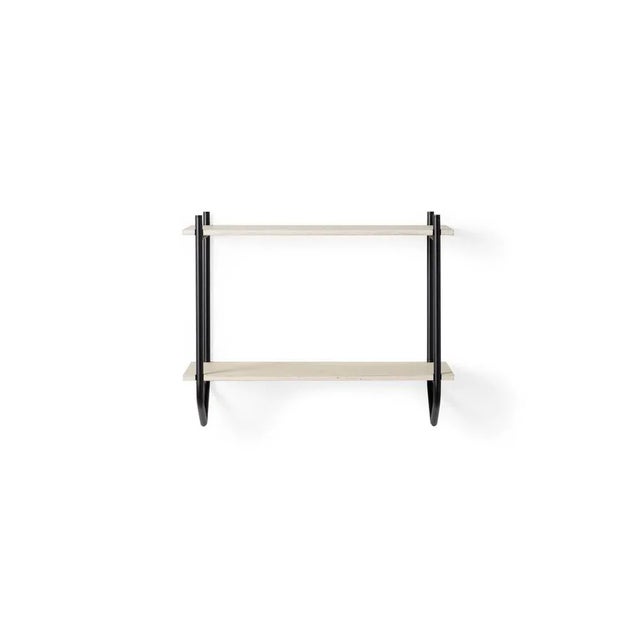 In French, the name of this wall shelf means on top of and describes its primary function — to store your books,...