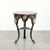 Antique English Bistro Side Table with a Cast Iron Base & Solid Wood Tabletop, Early 20th Century For Sale - Image 11 of 11