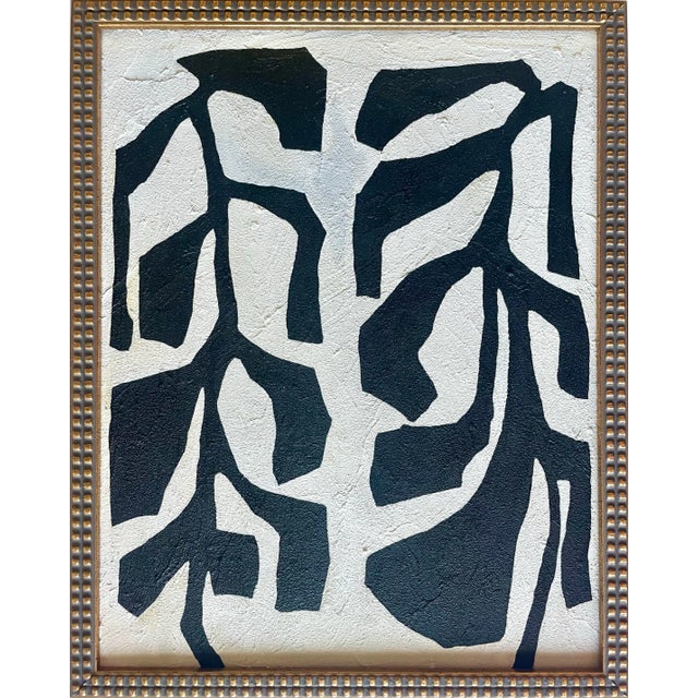 2020s 2025 Contemporary Abstract Gallery Wall Collection of Paintings on Cotton Paper and Canvas by Artist r.k. Red - Set of 4 For Sale - Image 5 of 11