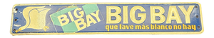 Big Bay Advertising Door Sign in Tin, Spain, 1950s-1960s