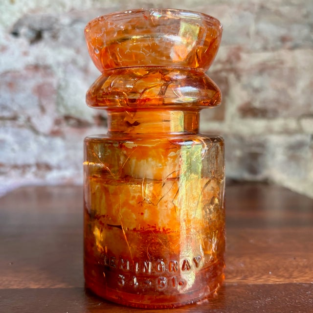 This is a stunning antique Hemingray No. 19-30 glass insulator manufactured for the Canadian Spool Company (C.S.C.)....