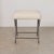 Textile Panoplie Iron Loop Stool, Boucle For Sale - Image 7 of 10
