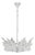 Lalique Crystal "Champs-Elysees" Two-Tier Chandelier For Sale