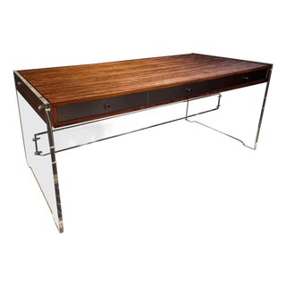 Mid-Century Modern Poul Norreklit Desk, Denmark 1970s For Sale