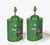 A Pair Vintage English Export Chinoiserie Style Tea Caddy Lamp.Vintage English Export Chinoiserie Style Tea Caddy Lamp...