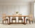 A rustic country French Provincial farmhouse dining table crafted from solid oak measuring 6.5 feet long. The table...