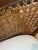 Vintage Wood & Cane Upholstered Settee / Loveseat For Sale - Image 10 of 14