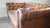 Restoration Hardware Distressed Cigar Leather Kensington Luxe Sofa For Sale - Image 16 of 17