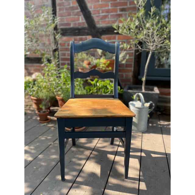 Antique Chair in Oak For Sale - Image 9 of 9