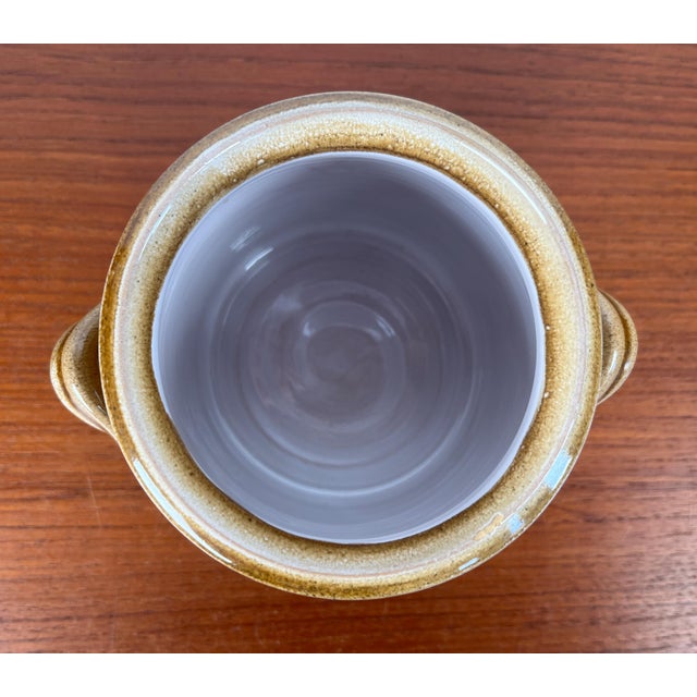 Mid-Century Danish Studio Pottery Bowl by Kaj Henning Jensen for Kh Keramik, 1960s, in Very Good conditions. Designed 1960...