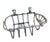 Rustic Antique Industrial Wall Mounted Soap Caddy For Sale - Image 3 of 15