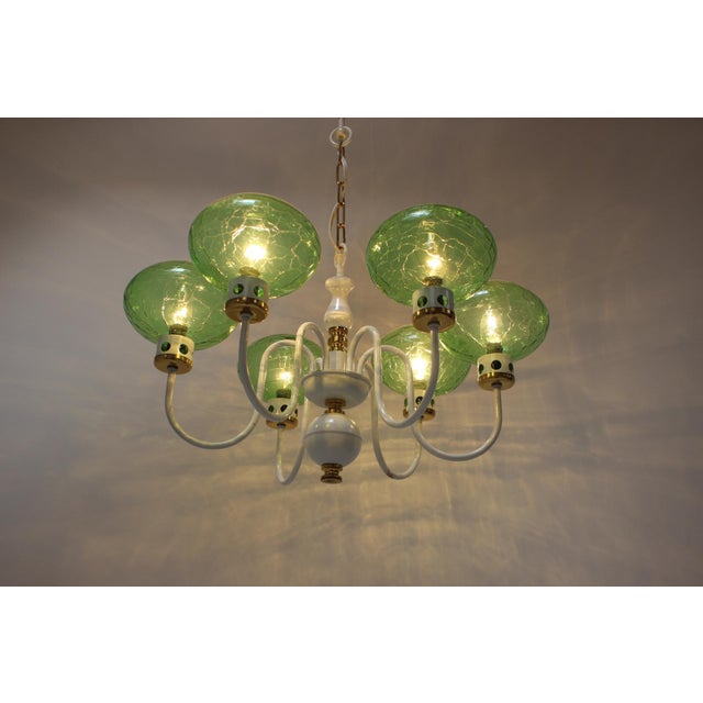 Mid-Century Chandelier from Drukov, 1970s For Sale - Image 10 of 14