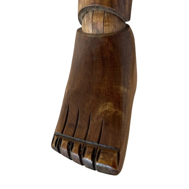 Spanish Lay Figure Carved Wood Mannequin For Sale - Image 10 of 12