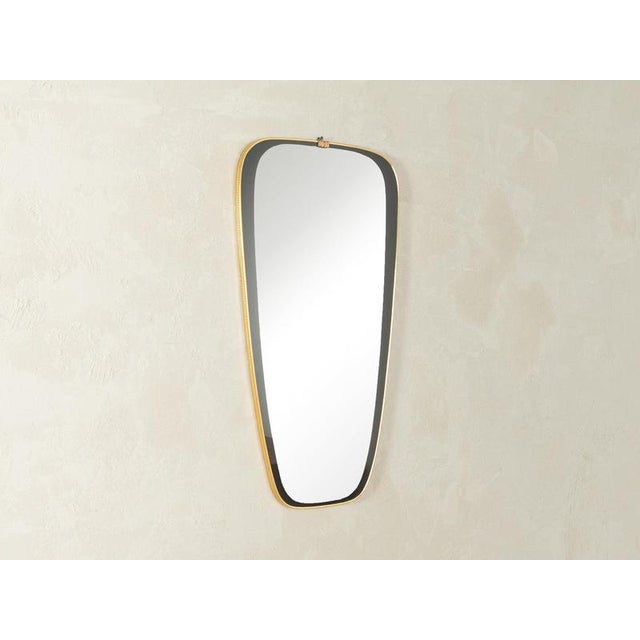 1950s Mirror Width: 43 cm Height: 80 cm Depth: 2 cm This piece has been carefully cleaned and is in very good condition.