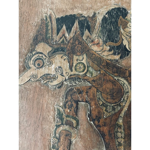 Brown Mid 19th Century Antique Javanese Keris Board Art For Sale - Image 8 of 12