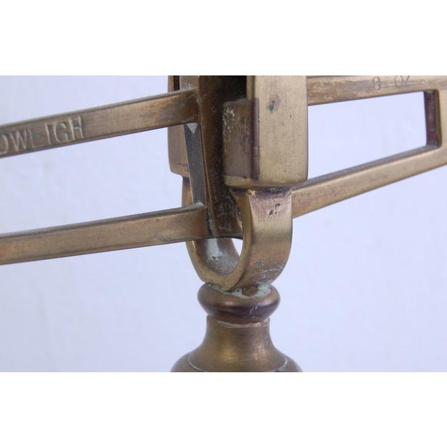 Ancient Double Plate Libra Ottone and Wood Libra from W&TY Lt Makers, Birmingham, 1930s For Sale - Image 12 of 18