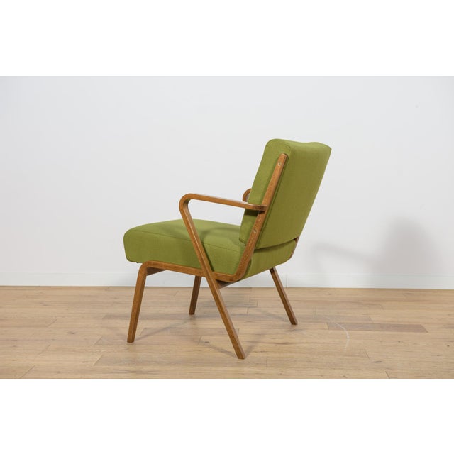 Armchair by Selman Selmanagic for Veb Deutsche Werkstätten Hellerau, Germany, 1950s For Sale - Image 4 of 16