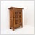 Early 19th Century Rustic Wooden Cabinet with Carved Panel Door and Iron Hardware, Spain For Sale - Image 11 of 17