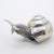 Italian Vintage Italian Handmade Genuine Sterling Silver Life Size Snail Solid Figurine Sculpture For Sale - Image 3 of 11