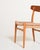 Brown Vintage CH23 Chairs by Hans J. Wegner for Carl Hansen & Søn, 1950s, Set of 6 For Sale - Image 8 of 12