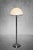 Vintage Swedish Chrome and White Acrylic Floor Lamp from Nybro Armaturfabrik, 1970s For Sale - Image 4 of 9