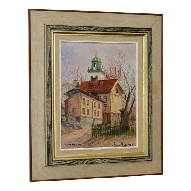 Björn Roberts, Anderswgatan, 1950s, Oil, Framed For Sale