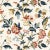 Sample- Schumacher Alana Floral Vine Fabric in Document For Sale