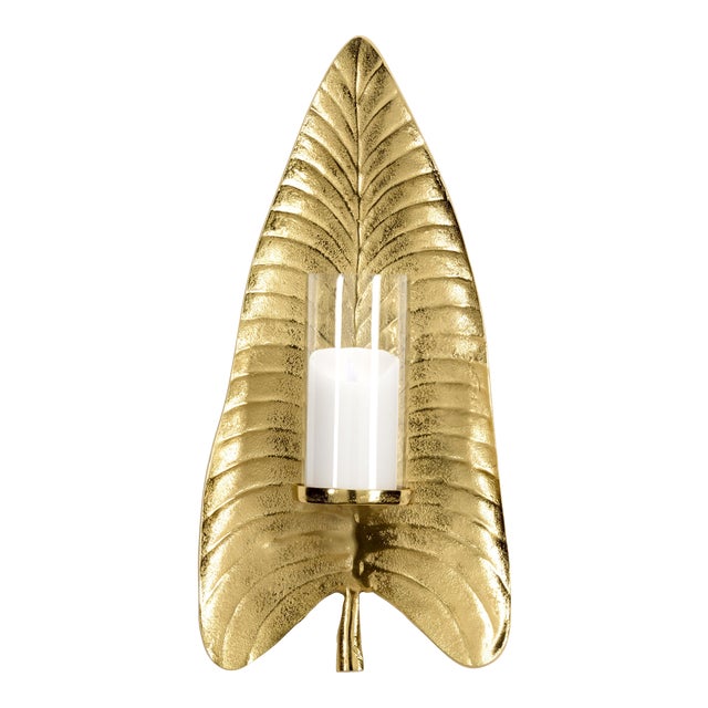 Arrow Leaf Wall Sconce For Sale