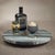 Black Casoria Black Marble Lazy Susan For Sale - Image 4 of 6