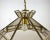 Smoky Glass and Brass Chandelier by JBS Leuchten, Germany For Sale - Image 5 of 10