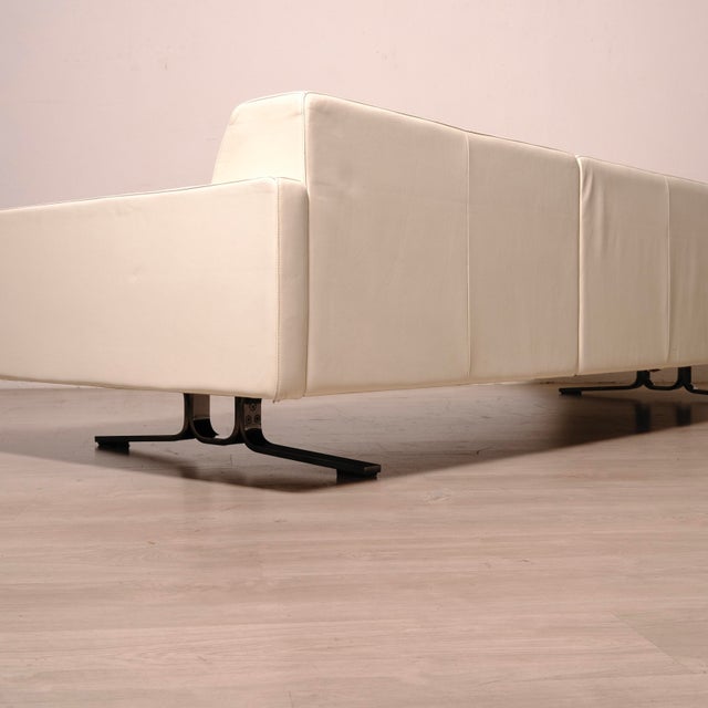 Kennedee Leather Sofa by Jean-Marie Massaud for Poltrona Frau, 1990s For Sale - Image 11 of 18
