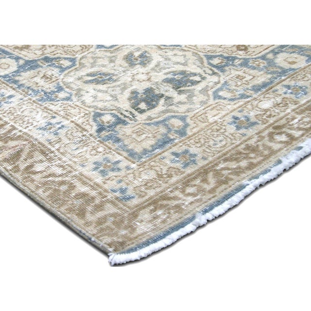 Transitional 1940s Persian Tabriz Rug For Sale - Image 3 of 6