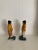 Nautical folk Art produced around the 1920s to 1930s, the doorstops/bookends depict a New England fisherman. He is wearing...