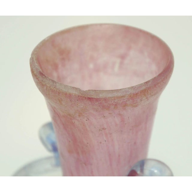 Glass Murano Scavo Art Glass Seguso Vetri d'Arte Murano, Italy, 1960s For Sale - Image 7 of 13