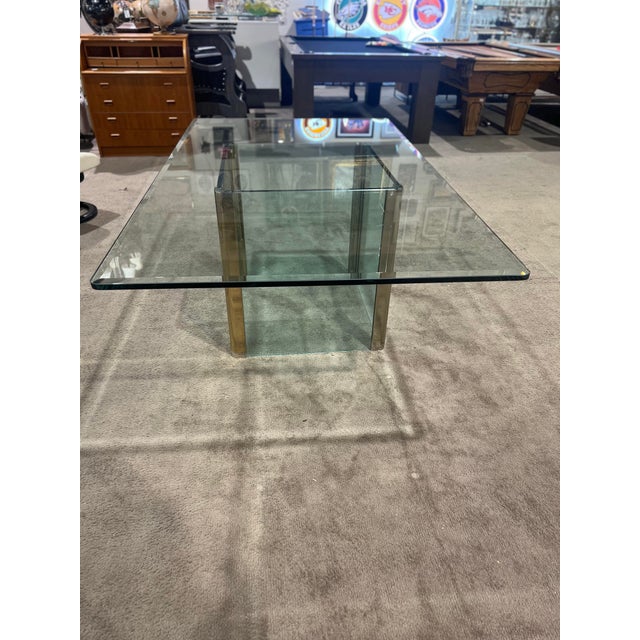 Late 20th Century Late 20th Century Glass Dining Table For Sale - Image 5 of 11