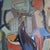 Gösta Falck, In the Circus, 1962, Oil on Canvas For Sale - Image 4 of 18