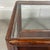 Vintage Italian Square Coffee Table in Wood and Glass, Double Top, 1960s For Sale - Image 6 of 9