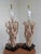 Wood Vintage Driftwood Table Lamps - A Pair For Sale - Image 7 of 10